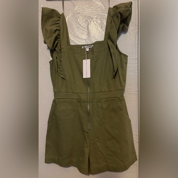 Baltic Born Sage Green Ruffle Jumpsuit - Picture 7 of 8